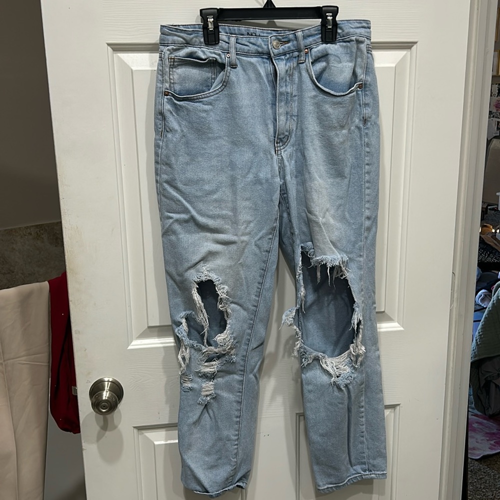 high waisted Jeans